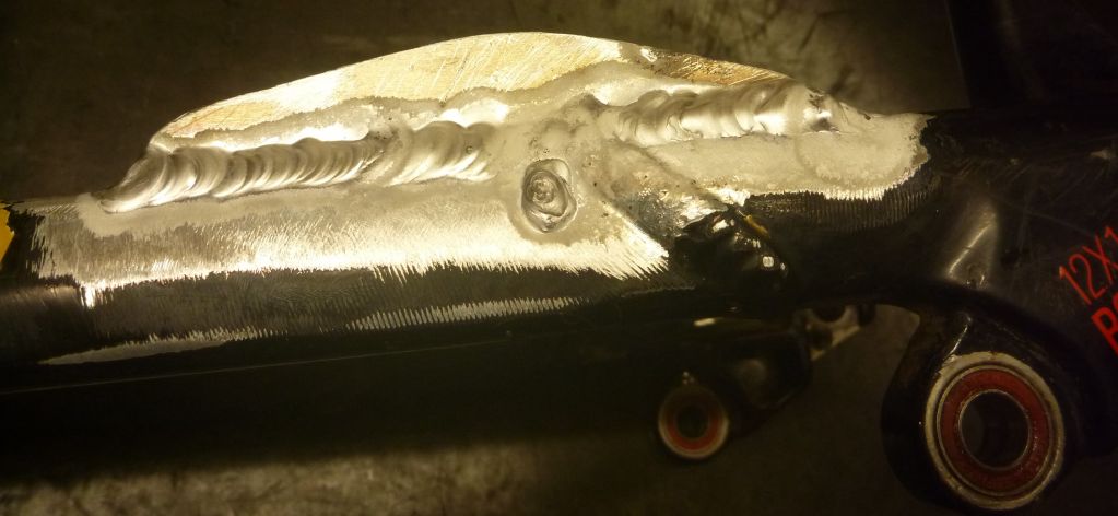 Soudure d'un cadre aluminium