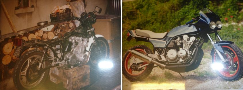 Restauration Honda 900 Bol d'or de 1980