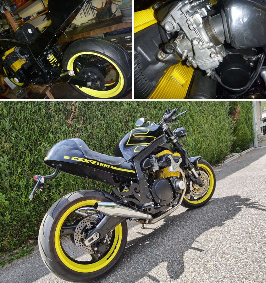 Restauration Suzuki 1100 GSXR 1987